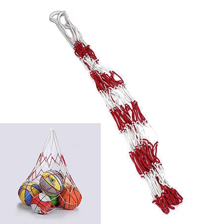 Bolsa De Red Portátil Para Baloncesto Y Voleibol Durable De Nylon Estándar Malla De Red De Exterior Resistente a La Rotura - 1