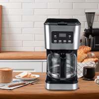 Cafetera de Goteo Inteligente 950W, Programable 24h, Tecnología ExtemaAroma, Función AutoLimpieza, Acabados en Acero Inoxidable, Cafetera de goteo americana automática casera - details 4