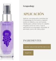 Salerm Cosmetics Grapeology 60 Ml. / Sérum de aceite de pepita de uva que nutre e hidrata en profundidad el cabello. Actúa como reparador capilar y protector del colágeno. Rápida absorción. - details 2
