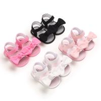 Zapatillas De Lona Para Bebés Niñas Verano Antideslizantes Suaves Para Recién Nacidos Y Niñas De 0 a 18 Meses Sandalias De Jardín - details 3