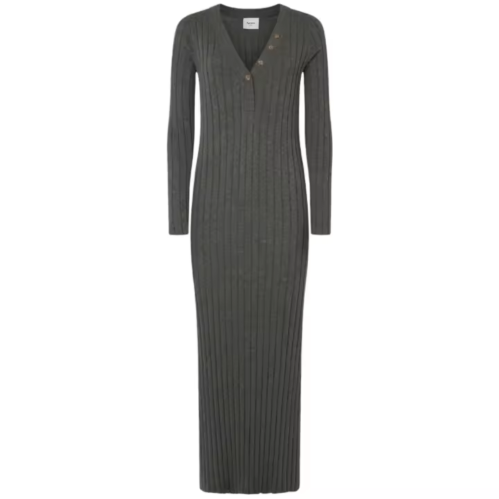 Vestido Pepe Jeans Izabel para mujer en color gris - 1