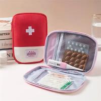 Bolsa De Medicamentos De Primeros Auxilios Para Viajes Al Aire Libre Y Uso Doméstico Bolsa Médica De Supervivencia Emergente - details 1