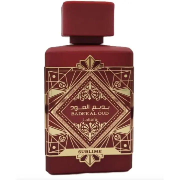 Perfume BADEE AL OUD SUBLIME Lattafa 100ml +ATOMIZADOR 5ml Recargable GRATIS! Perfume UNISEX Perfume Árabe Original De Dubai Emiratos Árabes, oriental - 1