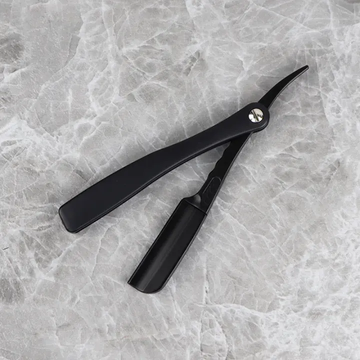 RIRON Afeitadora Manual De Alta Calidad Para Hombres Cuchilla Plegable De Pluma Para Eliminación Del Vello Facial Material PP - 1