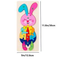 Rompecabezas De Madera Para Niños Con Temas De Dinosaurio Animal Y Tráfico Juguete De Puzzle Ideal Para Niños Y Niñas Regalo Ideal Adecuado Para Edad 3-6 Años - details 14