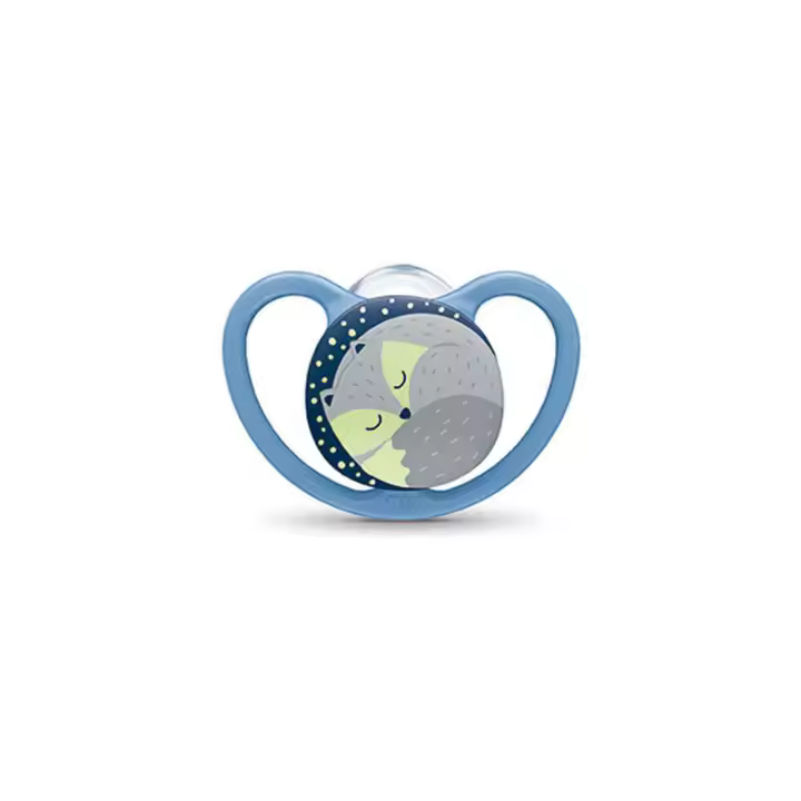 Nuk Chupete Silicona Space Night 18-36 Meses - 1