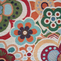 Lafábricadelastelas- Gobelino Jacquard por metros Flores tapicería, resistente, de calidad, cortinas, cojines, colchas,bolsos, tejido para moda. - details 1