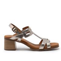 Sandalias altas mujer TINA KIZ 1988 PLATINO SANDALIA AROS PLATINO 35033 25V - details 3