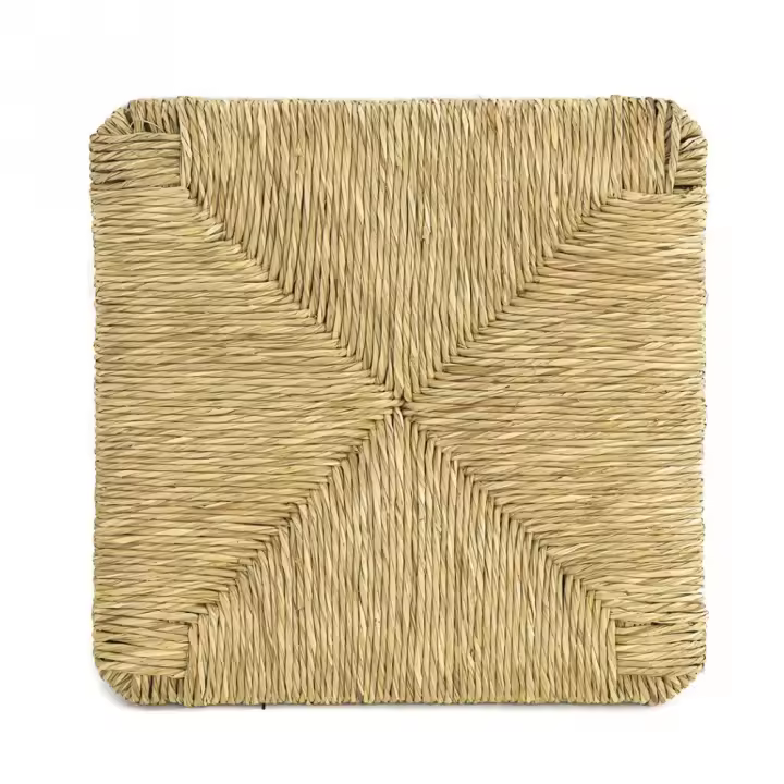 Mediawavestore Asiento de Paja Natural para Silla Modelo Pisa - 1