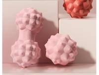 Bola De Masaje De La Fascia Bola De Pie Para Relajación Muscular Y Alivio De La Fatiga Bola De Membrana Cervical Y Nariz De Rostro Tamaño 14x6cm Y 6.5x6.5cm Material Compuesto Para Yoga - details 22