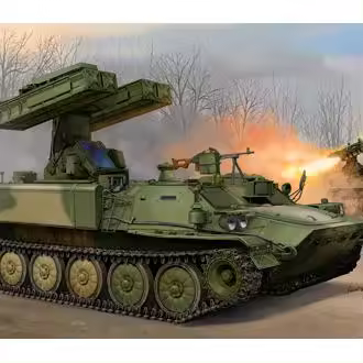 TROMPETER 05554 9K35 STRELE-10 SA-13 GOPHER SYSTEM DE MISILES DE SUPERFICIE EN AIRE 1/35 - 1
