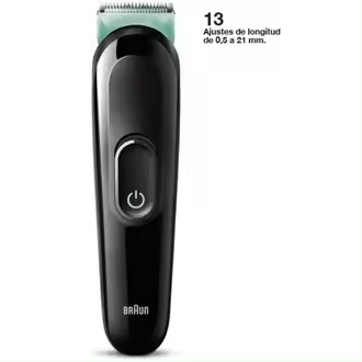 BRAUN AFEITADORA MGK3411 RECARGABLE 6 EN1 - 1