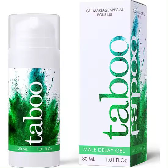 Ruf Taboo Male Delay Gel New 30ml - Crema Retardante Masculina - 1