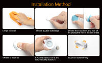 Lámpara De Pared LED Rotativa 360° Para Dormitorio Y Sala De Estar Iluminación Decorativa Para Lectura Y Decoración Del Hogar Material De Aluminio Fuente De Luz LED - details 3