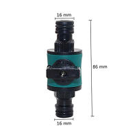 Adaptador De Tubo Para Jardín Con Conector Rápido Y Válvula En Plástico 4 Tipos Para Riego Agrícola Y Regadío De Jardín - details 2