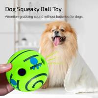 Juguete Interactivo Para Perros Bola Giggle Glow Wobble Wag Alimentada Por Mecánica Divertida Sonidos Al Ser Rodada O Agitada Para Mascotas - details 4