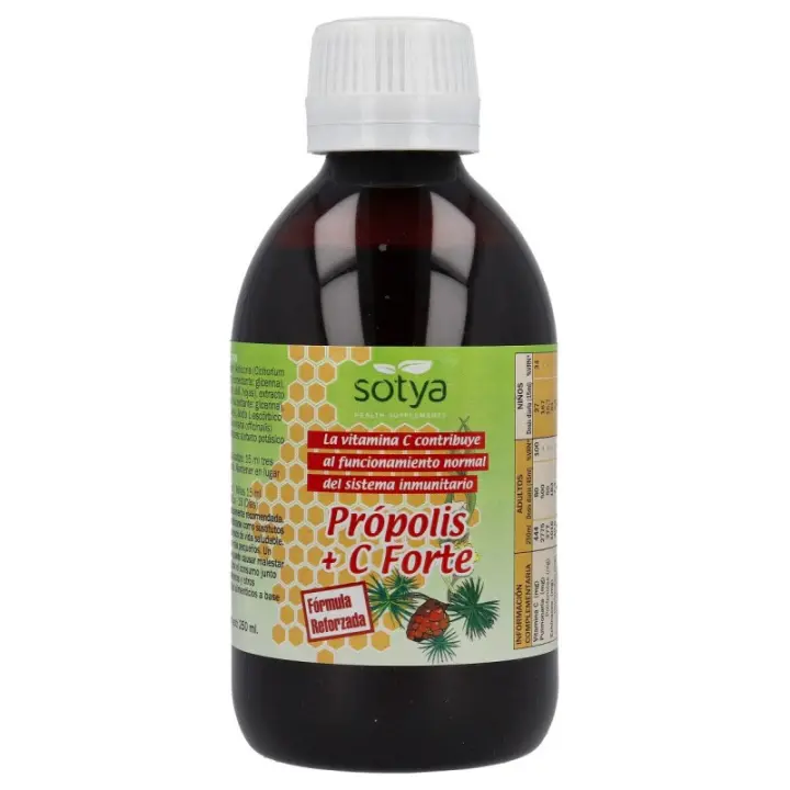 Sotya Propolis + Vitamina C 250 Ml - Complemento Alimenticio Antioxidante - 1