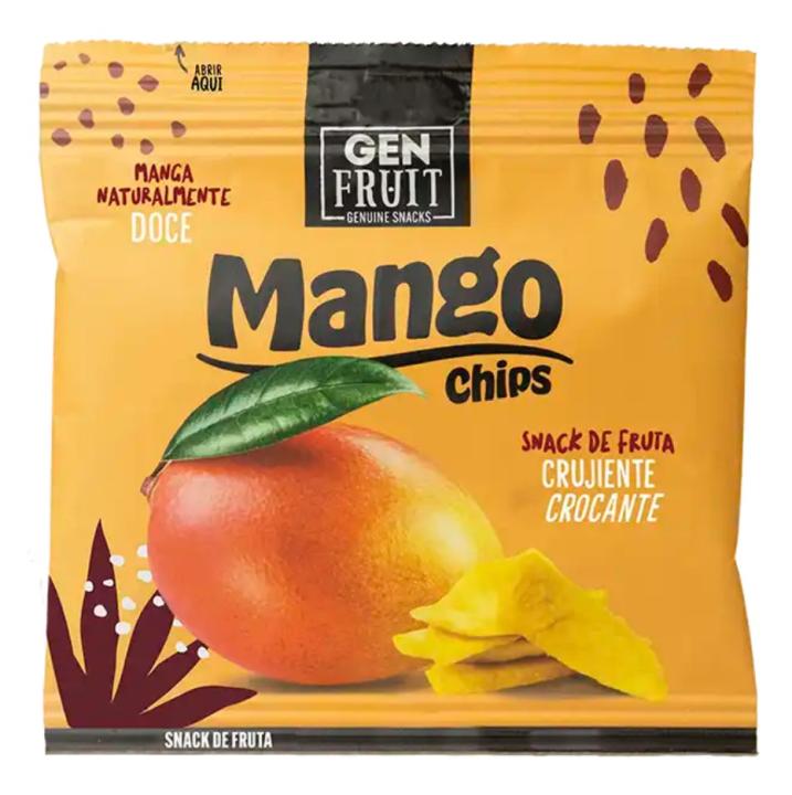 Genfruit y Genvegs Snacks de frutas y verduras - 7 unidades - Sabores: Mango, Jackfruit, Patata dulce Morada, Boniato Naranja