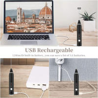 Batidor Eléctrico Portátil Para Leche Y Huevos USB Recargable Mezclador De Mano Para Café Crema Y Batidos Accesorio De Cocina - details 11