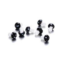 10/20Pcs Hongo De Vidrio Colorido Bolas Espaciadoras Para Collar Pulsera Aretes Accesorios De Joyería Fabricante Directo Al Por Mayor - details 3