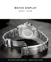 Reloj Mecánico Automático Para Hombre CADISEN Con Bisel De Cerámica Cristal De Zafiro Resistente Al Agua Acero Inoxidable Luminoso Calendario Completo Estilo De Negocios - details 9