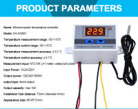 Controlador De Temperatura Digital W3001 Termostato Regulador De Temperatura Para Acuario Incubador Calentador De Agua 110V 220V 12V 24V Precisión 0.1℃ Instalación Fija - details 1
