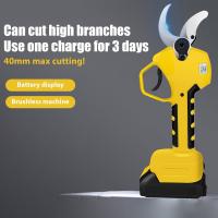Podadora eléctrica sin escobillas, herramienta de corte de ramas para Makita de 21V, 200W, 40mm, recargable, inalámbrica, para árboles frutales, bonsái - details 0