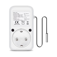 Controlador De Temperatura Digital Con Display LCD Timbre Preset Para Enfriamiento Y Calentamiento Sensor De Temperatura EU Plug 220V - details 11