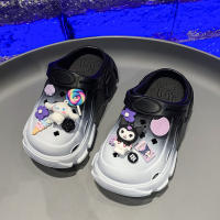 Sandalias De Verano Para Niñas Sanrio Cinnamoroll Kuromi Con Suela Gruesa Y Suave Comodidad Casual Playa Zapatos Hidráulicos - details 3