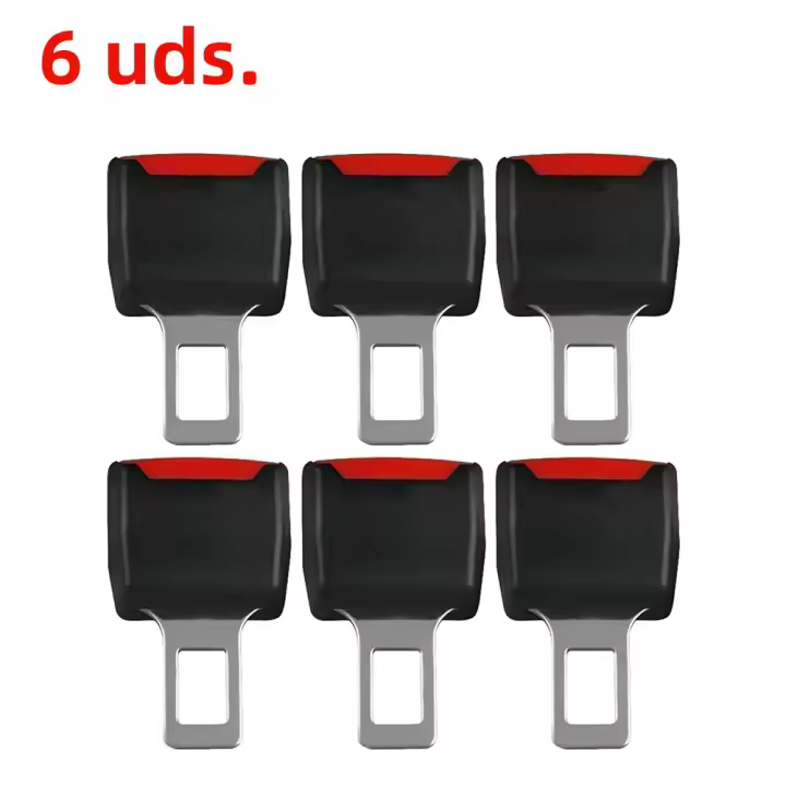 Clavija De Extensión Para Cinturón De Seguridad De Coche 2-10PCS Bloqueador De Asiento Infantil Accesorios De Coche ABS Color Como En La Imagen - 1