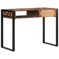 vidaXL Escritorio madera maciza reciclada multicolor 100x50x75 cm - details 3