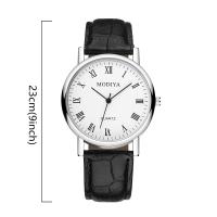 Reloj De Lujo De Cuarzo Con Dial De Cuero Reloj Casual De Pulsera Material De Correa De Cuero Resistente Al Agua Estilo Fashion & Casual - details 7