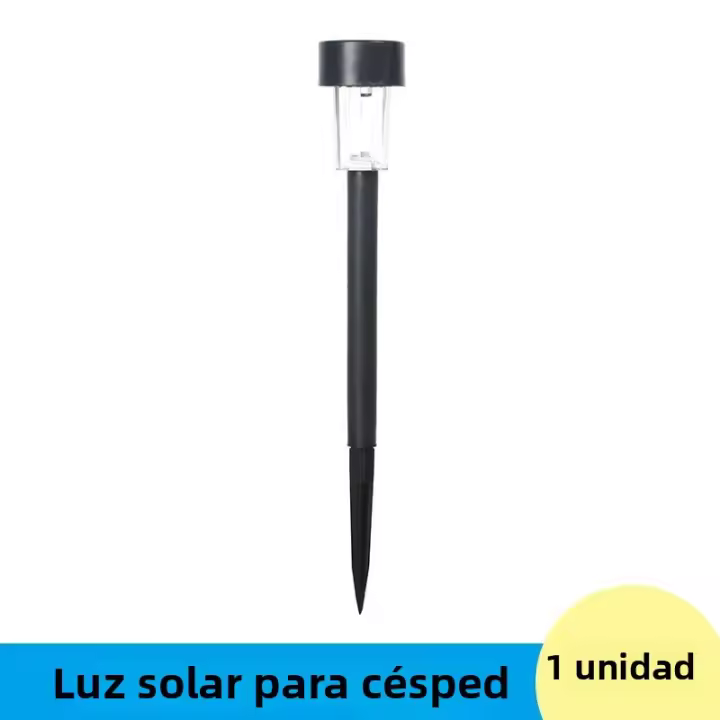 12Pack Luces Solares Para Jardín Lámparas De Hierba Impermeables Iluminación De Paisaje Exterior Decoración De Jardín Con Fuente De Energía Solar - 1