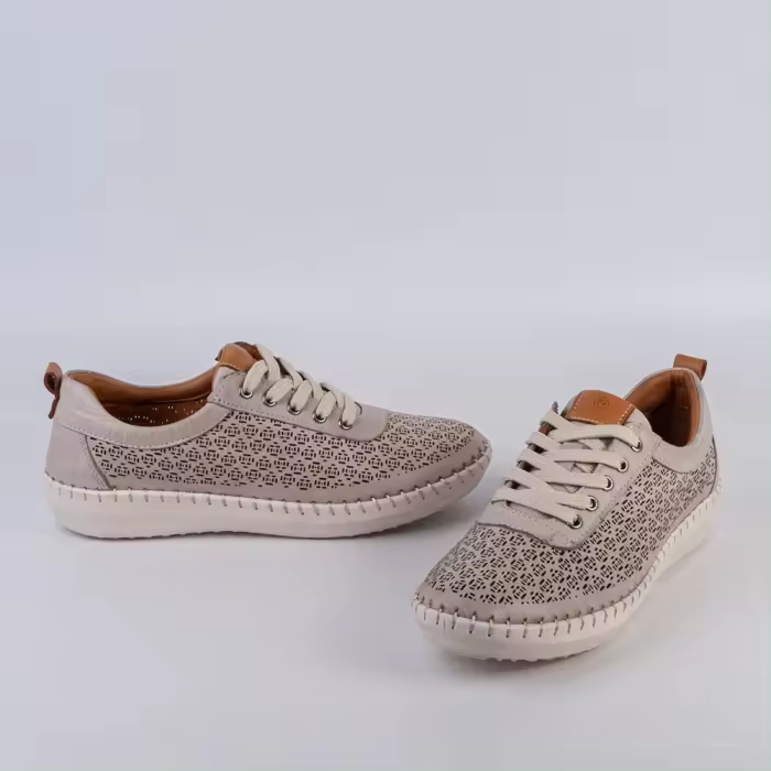 ZAPATO MUJER ERASE TAUPE 55001 - 1