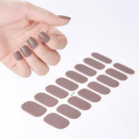 Juego De Parches De Uñas Gel Colorido Semi-Curado Requerimiento De Lámpara UV/LED Para Manicura Accesorios De Uñas Presionadas - details 7