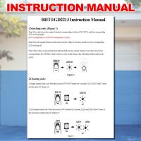2PCS Control Remoto Para Puerta De Garage Reemplazo Para SteelLine 2211L Código Rolante 330MHz Guardian Boss - details 1