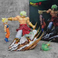 Figura De Acción Dragon Ball 20cm Brolly Vs Son Goku Anime Muscle Super Saiyan Doble Modo Colección Ornamento Juguetes Para Adolescentes Y Adultos - details 19