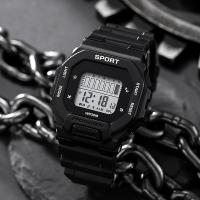 Reloj Deportivo Digital YIKAZE Para Hombres Y Mujeres Resistente Al Agua Multifuncional Militar Reloj De Pulsera Electrónico Para Estudiantes - details 13