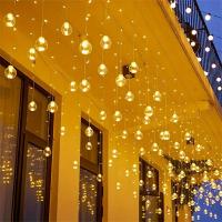 1PC Caja De Batería Con 12 Balones De Lámpara De Cuerda Iluminación Eléctrica Para Decoración De Fiesta Habitación Jardín Sin Incluir Batería - details 8