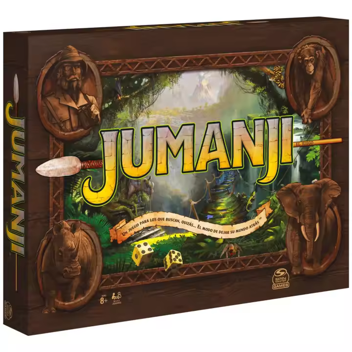 Juego De Estrategia Y Habilidad Para Niños De 8 + Años Spin Master Jumanji ¨El Juego¨ - 1