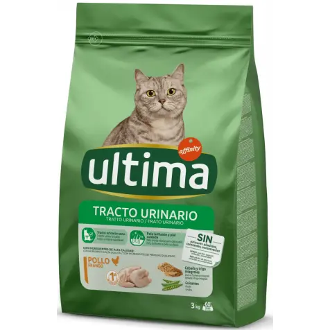 Última Tracto Urinario Pienso Con Pollo Para Gatos 750 Gr - 1
