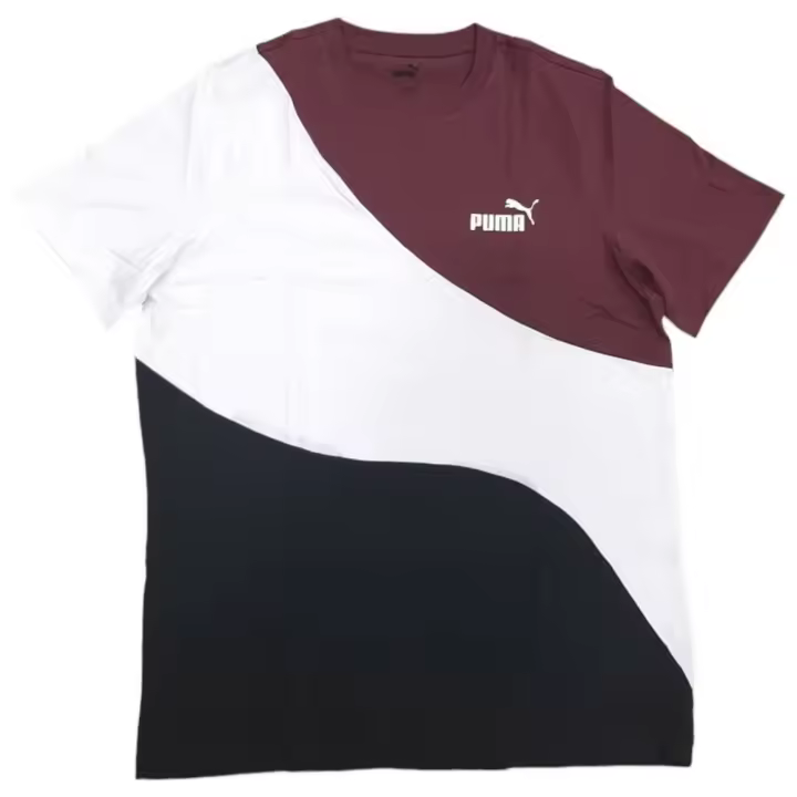 PUMA Camiseta deportiva-PUMA POWER Cat Tee-673380-22-GRANATE - 1