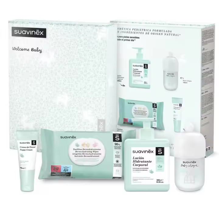 Suavinex Welcome Baby Caja Azul Pack - 1