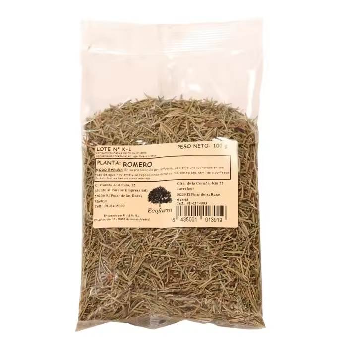 Ecofarm Romero Natural 100gr - Hierbas y Medicina Tradicional - 1