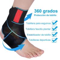 Tobillera Estabilizadora Protector Compresión Ajustable Protección de Tobillos para Esguince Tobillera - details 1