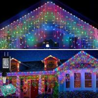 Guirnalda De Luces LED Para Exterior 4x0.6m Decoración De Navidad Para Patio Fénix De Hadas Cinta De Luces Para Bodas Y Jardines - details 27