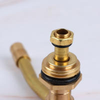 1Pc Rojell 360° Rotativo Automático Riega Jardín Hierba Irrigación Agua Rojell Boquilla De Rociador De Latón Rotatoria - details 14