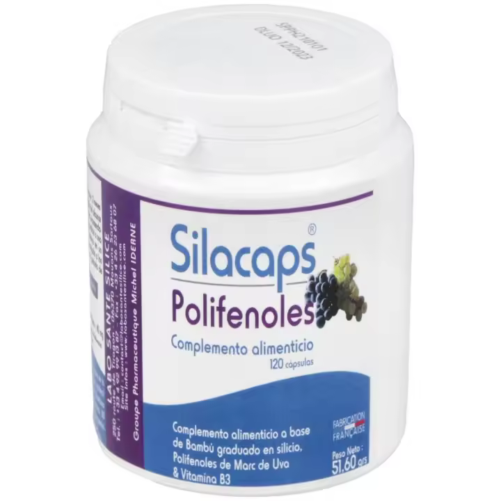 Silacaps Polifenoles Vascular 120Caps. - 1
