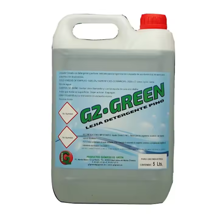 Lejía con olor a pino de la Marca G2 green - 1