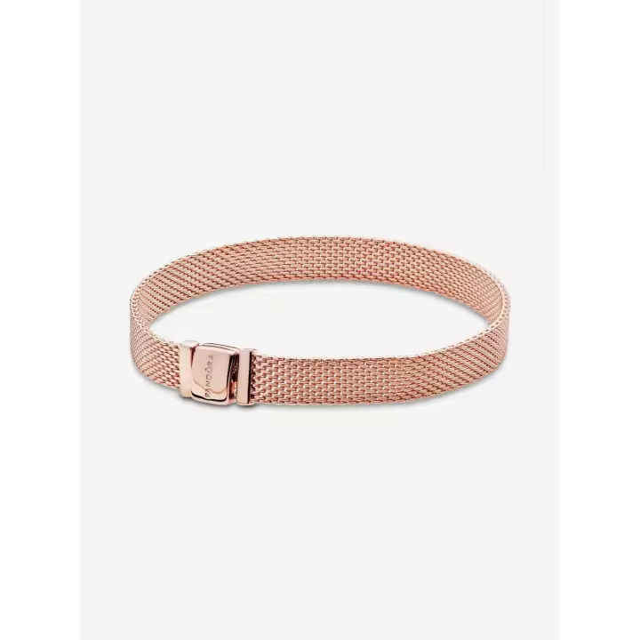 Pandora - Pulsera de Malla™-Baño de Gold Rose de 14 K - 1